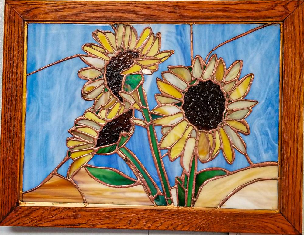 Sun Flowers by Nancy Miehle