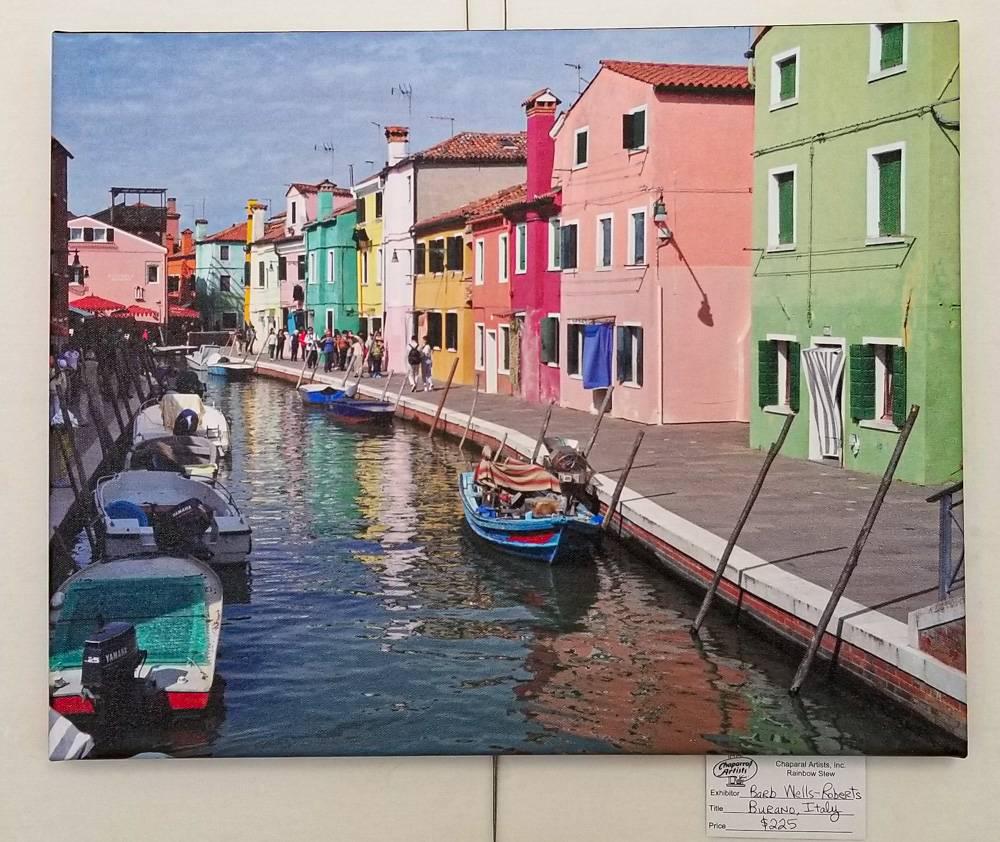 Burano, Italy by Barb Wells-Roberts