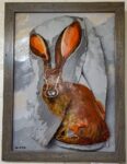 Hare Wrath Covid Stare by Jennifer Grandi