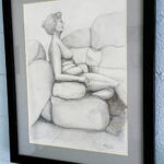 Seated Lady by Ed Keesling