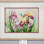 Four Irises by Julia Terpening