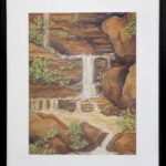 An Australian Waterfall BY Joan Scott
