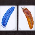 Feather Duo by Myrtle Cassell