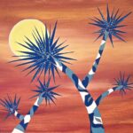 Alien Joshua Tree Sunscape by Tami Wood