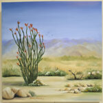 Ocotillo in the Park by Nancy Miehle