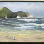 Waves on the Beach by Nancy Miehle