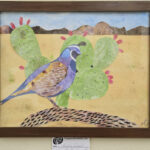 Prickly Quail by Myrtle Cassell