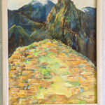 Machu Pichu Peru by Joan Scott