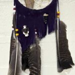 Purple Eagle Dreamcatcher by