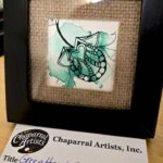 Green Heart Zentangle by Tracie Schatz (2)