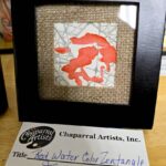 Red Water color Zentangle by Tracie Schatz