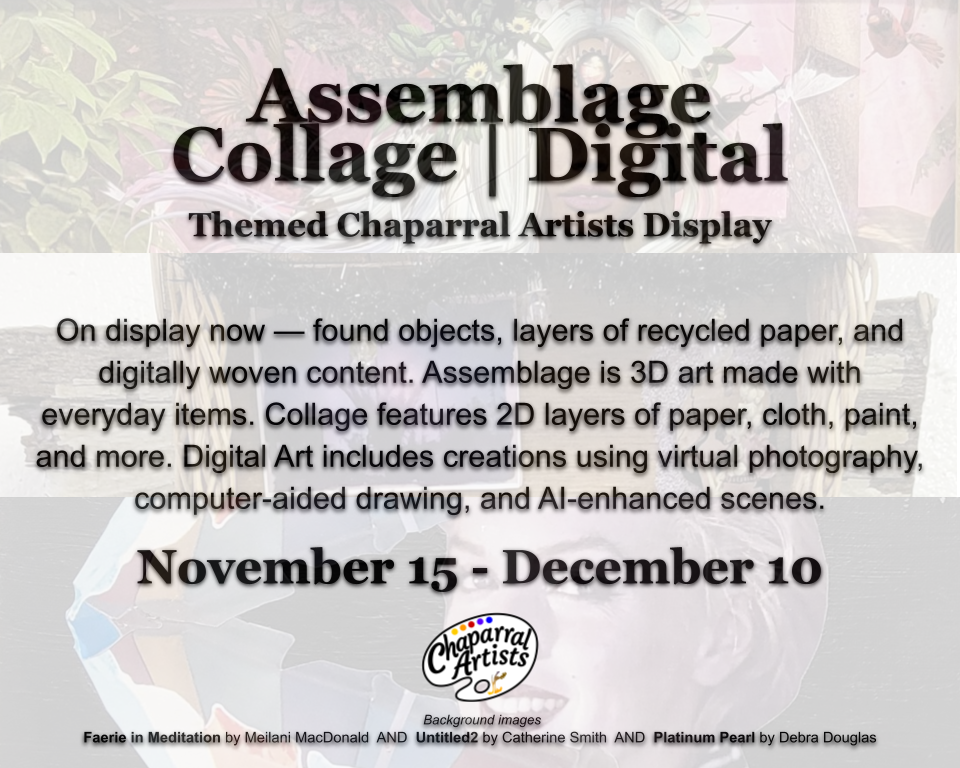 NOVEMBER - Assemblage, Collage, Digital Art